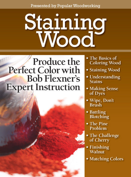 Staining Wood Digital Download