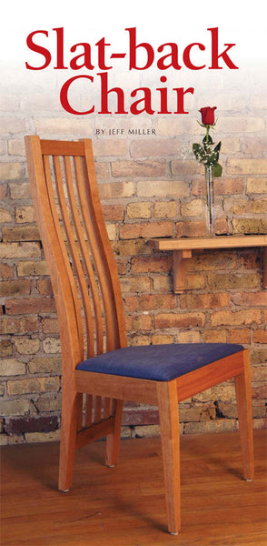 Slat Back Chair Digital Download