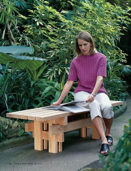 Japanese Garden Bench Project Download
