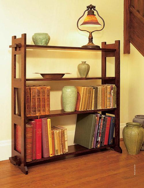 Arts & Crafts Bookcase Project Download