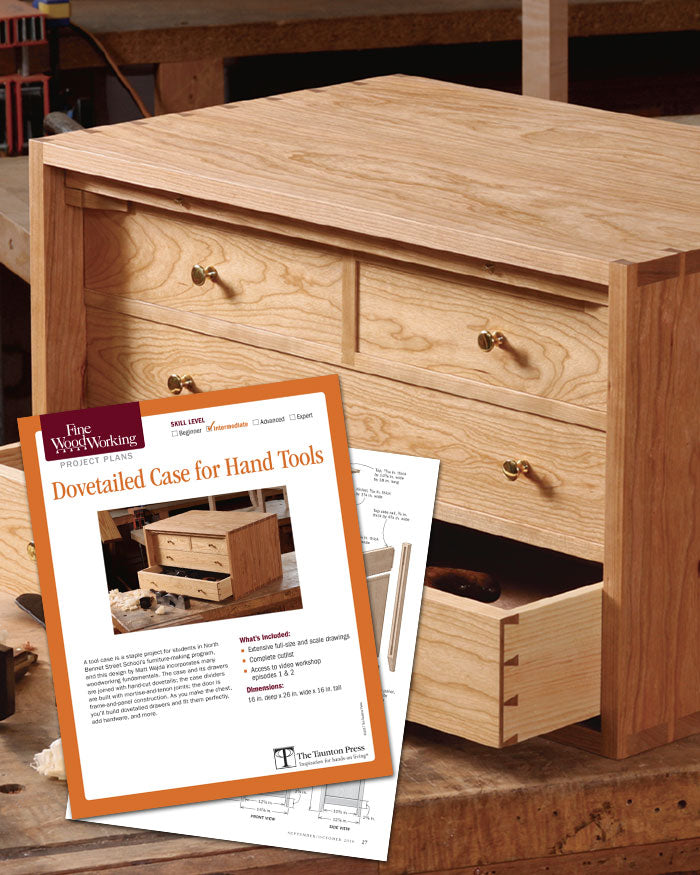 Dovetailed Case for Hand Tools (Digital Plan)