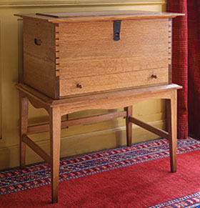 Oak Chest on Stand (Digital Plan)