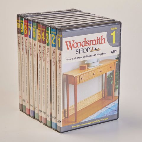 Woodsmith Shop Seasons 1-10 DVDs