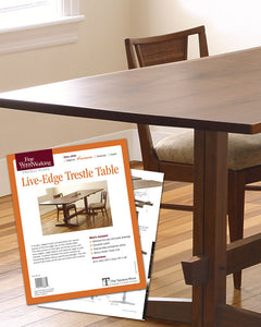 Live-Edge Trestle Table (Digital Project Plan)