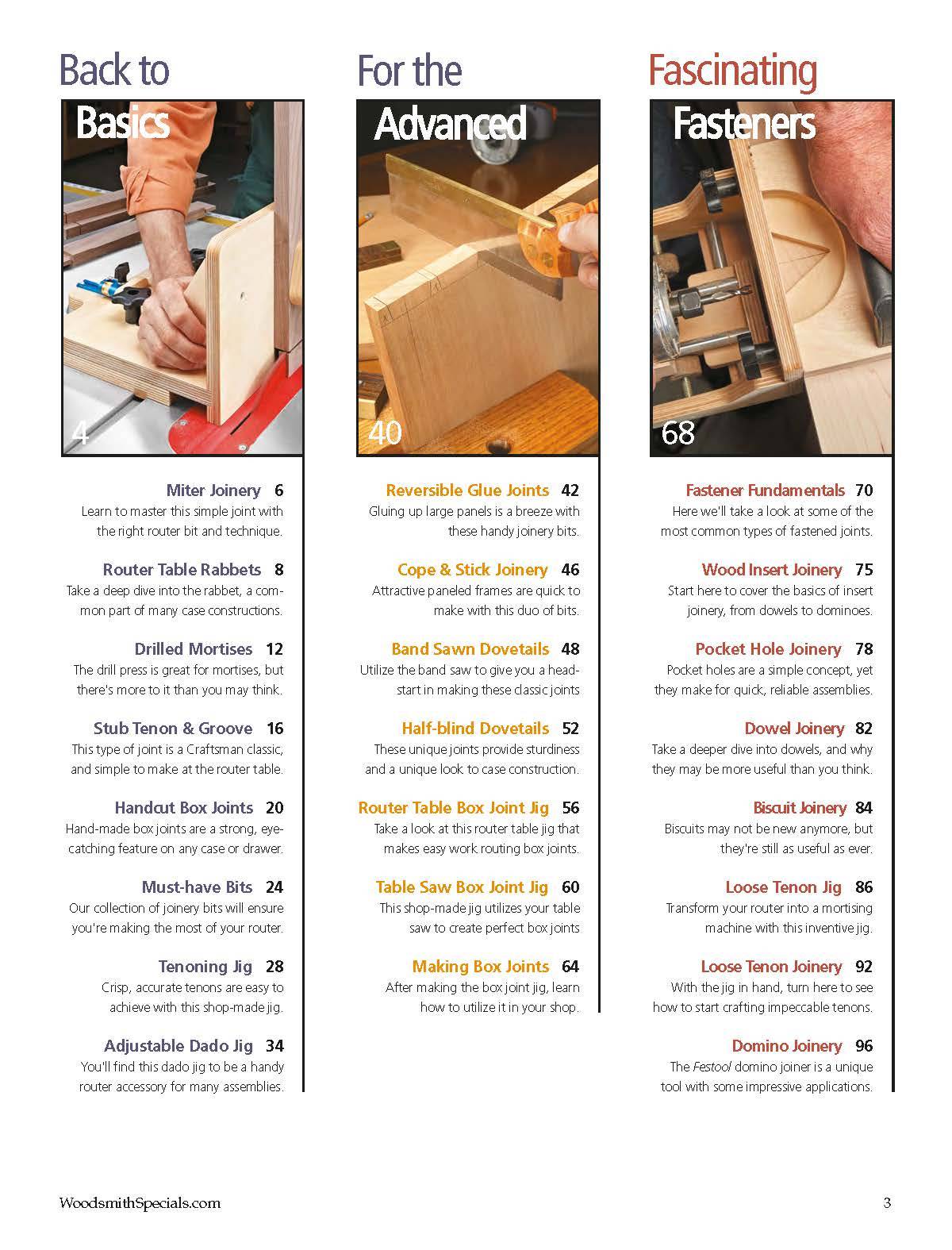 Masterclass: Joinery Techniques – Woodsmith
