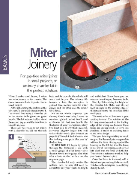 Masterclass: Joinery Techniques