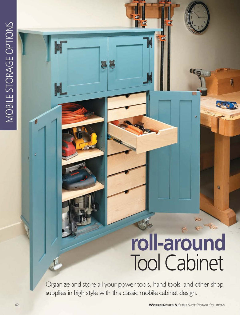 Shopsmith Storage Built In Workbenches & Simple Shop Storage Solutions, Volume 1 – Woodsmith