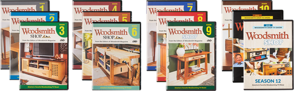 Woodsmith Shop Seasons 1-13 DVDs