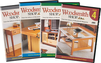 Woodsmith Shop Seasons 1-4 DVDs