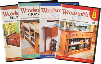 Woodsmith Shop Seasons 5-8 DVDs