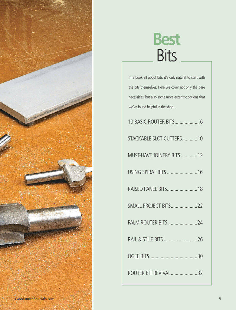 Ultimate Guide to Router Bits & Techniques – Woodsmith