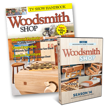 Woodsmith Shop Season 14 DVD + Accompanying Handbook