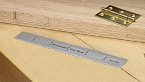 The Woodsmith Store Fine Tools Steel Ruler Combo Set