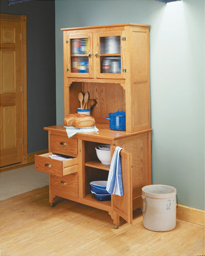 Hoosier-Style Cabinet - Plans and Hardware Kit