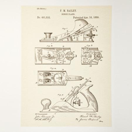 Tool Patent (4 Posters) – Woodsmith