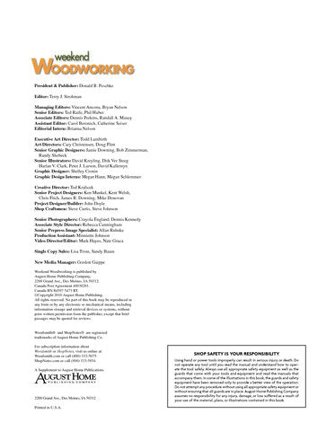 Weekend Woodworking, Volume 2