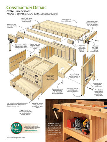 Workbenches & Simple Shop Storage Solutions, Volume 1