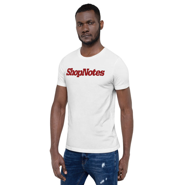 ShopNotes Red Logo T-Shirt
