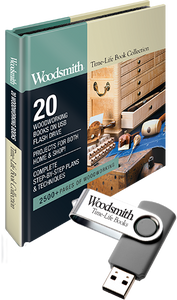 Woodsmith Time-Life Woodworking Book Collection USB Drive